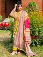 Floral basonti - Image 4