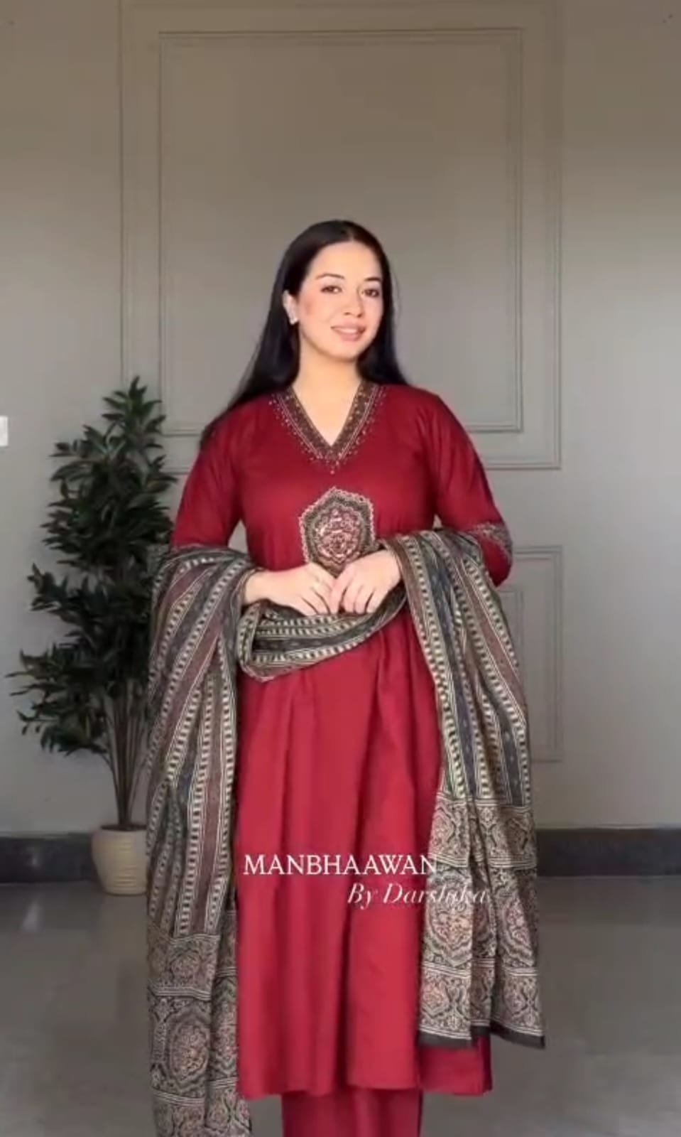 2026/02/1000044640-1.jpg রক্তিম আনারকলি - Image 1